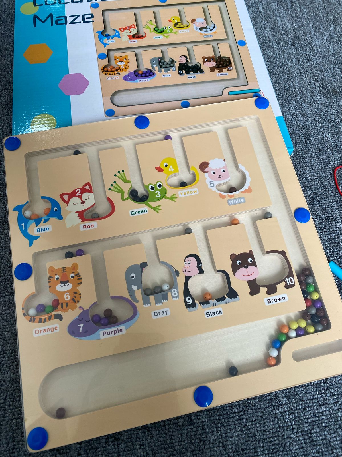 Miniatura 2 de Juego montessori magnetico infantil